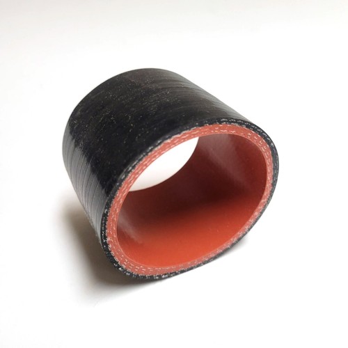 Reinforced Silicone Straight Hose 2.25" ID, 2 inch length - Picture 2 of 2