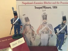 Del Prado, Trooper, Prussian Hussars, 1806,(with Osprey Booklet)