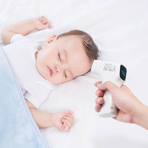 Infrared Thermometer Gun No-Touch Forehead. for Baby, Kids, Adults. Albatross He - Picture 2 of 8
