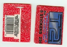 1991 topps T2 single  Wax Pack