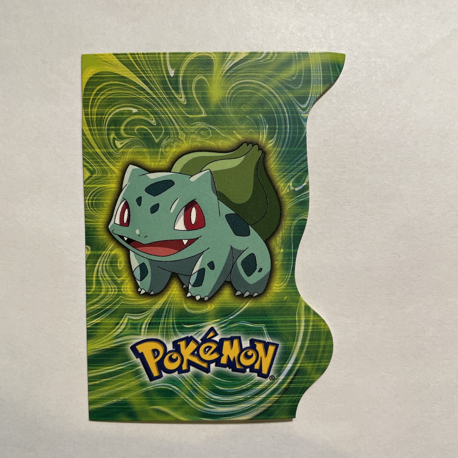 Bulbasaur Topps Pokémon Advanced Challenge Embossed Evolution Die Cut 1 of 18