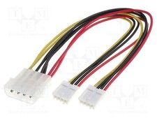 Verteiler mini Molex weiblich x2,Molex m&auml;nnlich 0,2m