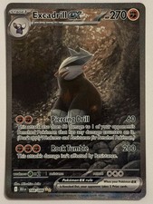 Excadrill EX 168/086 Pokémon Black Bolt Special Illustration Rare Holo, NM on eBay