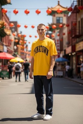 Chinatown Market Arc Logo Men s T-shirt Size S Casual Minimalist Street Wear