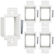 5 Pack Electrical Outlet Extender 1 Gang - Electrical Extender with 10 Screws...