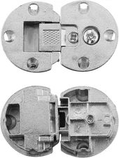 2Pcs 90 Degree Folding Hinge Adjustable Flap Slide-in Up-Down Detachable Conc...