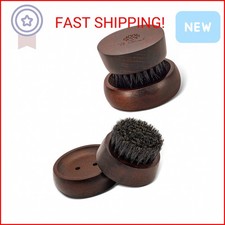 ZP Natural Beard Brush for Men - 100 Boar Bristle Beard Brush, Comes with Solid