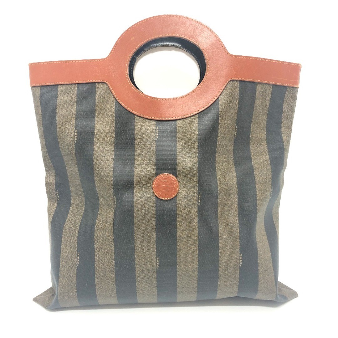 Fendi Brown Leather Pecan Bi-Fold Flat Handbag