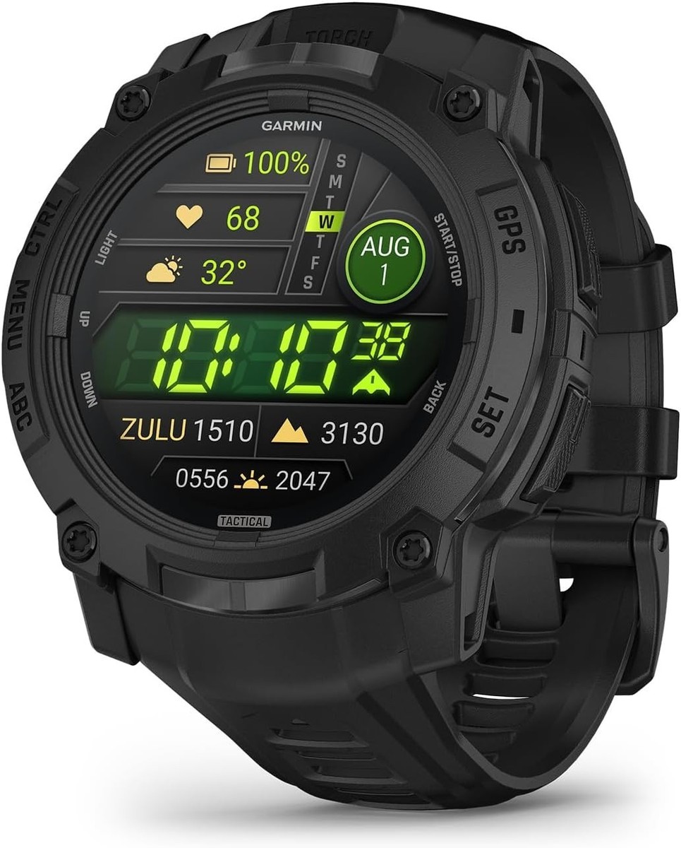 Garmin Instinct 3 Solar Tactical 50mm Multisport Watch in
