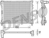 Denso MotorküHler WasserküHler DRM09087 FüR Fiat Aluminium Panda 312PXH1A