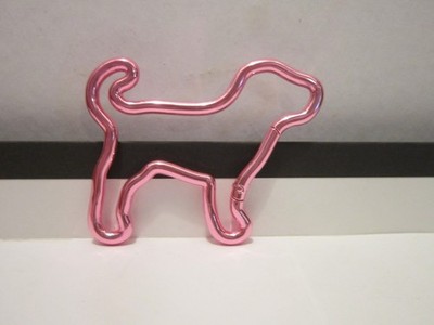 NWT VICTORIA'S SECRET PINK DOG CARABINER KEY RING~SOLD OUT EVERYWHERE!