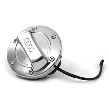 Original Audi Zubehör Tankdeckel  in Alu Optik mit Audi Ringen 8Y0071000