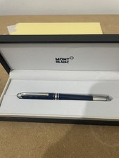 Montblanc Classic Luxury Black Silver Fountain Pen