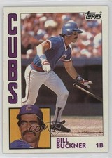 1984 Topps Blank Back Bill Buckner #545 1t5