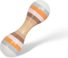 Baby Maracas Hand Percussion Rattles, Wooden Rumba Shaker Musical Instrument for