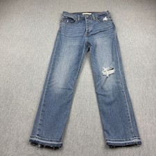 Levis Jeans Womens 28x26 Wedgie Straight High Rise Medium Wash Blue Denim Pants