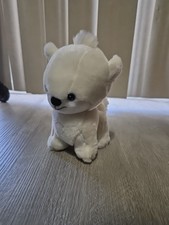 Vintage Neopets Plush Petpet USED White Doglefox Small
