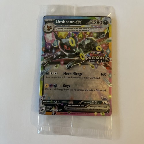 Umbreon ex 060/131 Scatola Sorpresa Stampata Promo Evoluzioni Prismatiche Sigillata🌙 - Foto 1 di 6