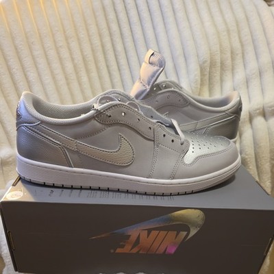 Nike Air Jordan 1 Retro Low OG Gray Metallic Silver CZ0790-002 