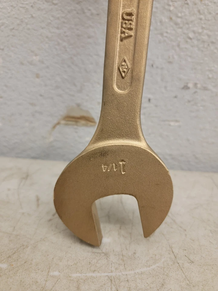 Ampco Safety Tools Wo-1-1/4X1-7/16 Dbl Open Wrench,Non-Spark - Image 4 of 4