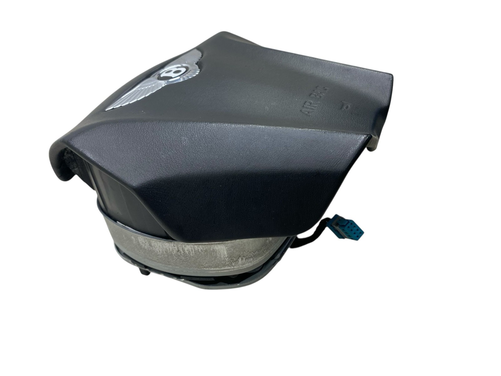 2015 BENTLEY CONTINENTAL STEERING WHEEL SRS AIR BAG 3W0880206E BLACK OEM