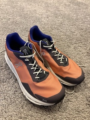 ON CLOUD CLOUDNOVA Women s running shoes 9.5 EU 41 $160 Orange / Blue Worn Once
