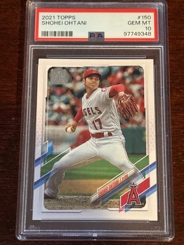 2021 Topps - Shohei Ohtani #150 Pitching Graded SGC 10 Gem Mint