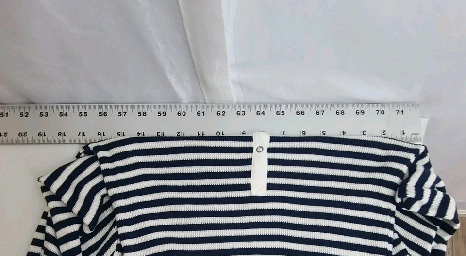 Espléndido L Henley Azul/Blanco Bella Swan Alt To Energie Rayas en Crepúsculo Foto 4 de 4