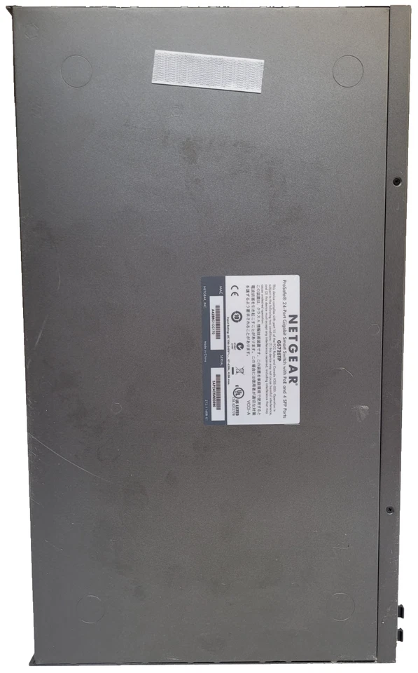 Netgear ProSafe GS728TP 24-Port Gigabit PoE Smart Switch & 4x SFP Power Tested - Image 3 of 4