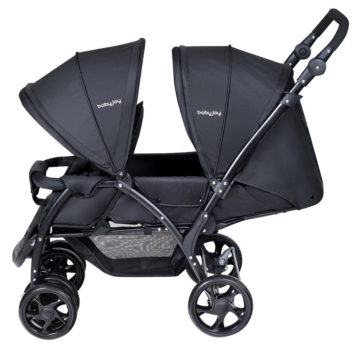 Foldable Lightweight Twin Baby Double Stroller Infant Pushchair Travel  Outdoor | eBay