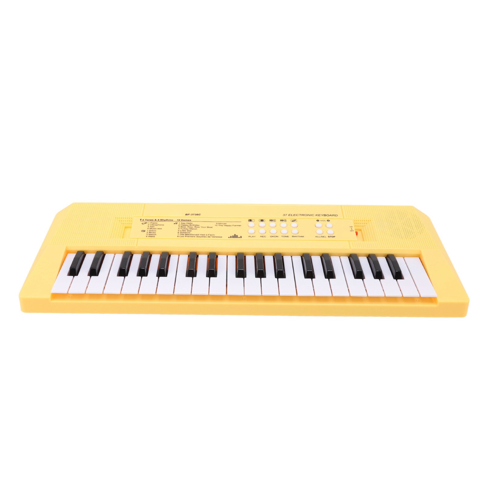 Tastiera Pianoforte Elettronica Giallo Bambini 37 Tasti Tastiera Pianoforte Educativa SG foto 5
