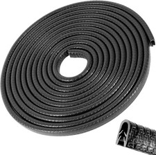 Door Edge Guards 32Ft 10M Universal Rubber U Shape Edge Trim 32 ft Black