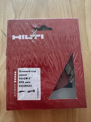 Hilti Diamond Cup Wheel DG-CW SPX  5'' Univ Concrete Grinder 2238543