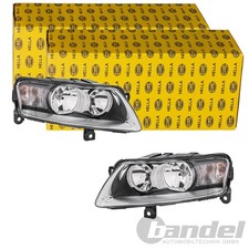 2X HELLA PHARE HALOGÈNE ENSEMBLE Compatible Avec AUDI A6 GAUCHE+DROITE