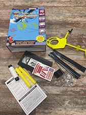 Gyro-Kite Vintage 1996 Wind Powered Gyroplane w/ Yellow Body W/VHS Boxed NOS