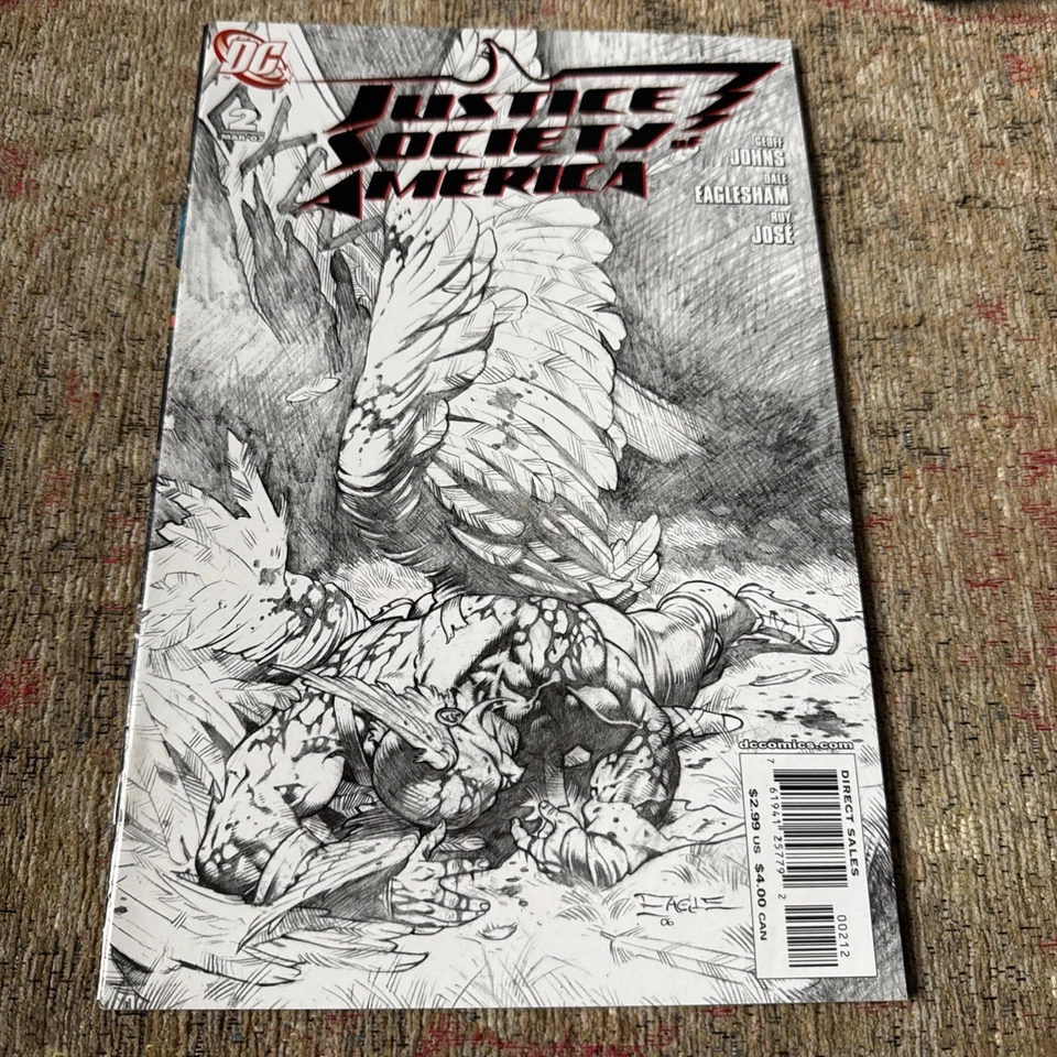 Justice Society Of America #1 -5 Johns/ Eaglesham - Image 2 of 4