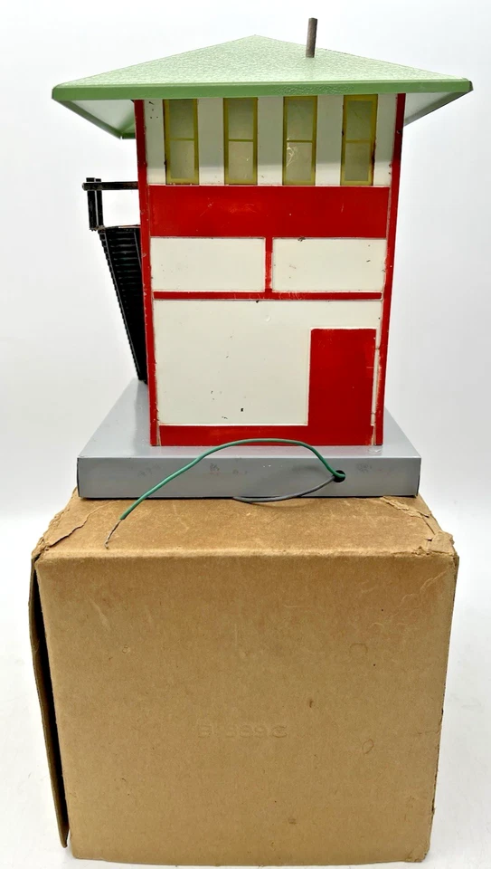 American Flyer calibre S #593 Illum. Torre de señal en excelente estado con caja original Foto 3 de 4