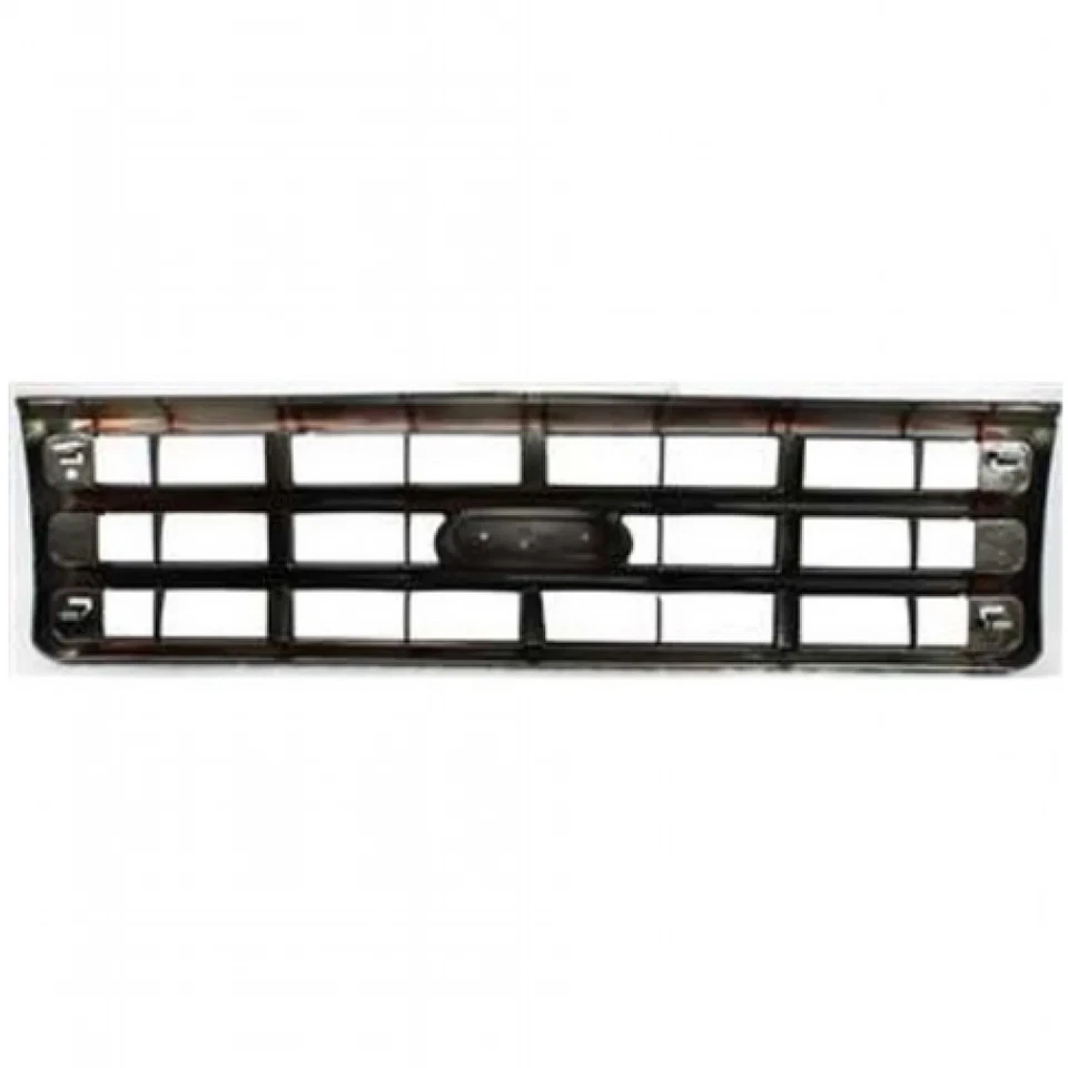 For Ford F Super Duty Grille 1989-1991 w/ Painted Dark Argent Insert FO1200141 - Image 2 of 4