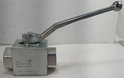 1 NEW PISTER 2011232 BKH ¾  NPT BLOCK-TYPE BALL VALVE NNB ***MAKE OFFER***