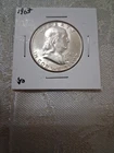 1963 Franklin Half Dollar 90% Silver