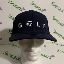 Gorra TaylorMade Estilo de Vida Ajustable Golf Rendimiento Snapback Azul Marino Gorra OSFM