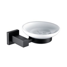 Image of Arissa Matt Black Soap Dish BeBa_25498