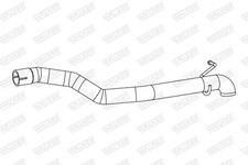 Auspuffrohr 10950 WALKER für VW SKODA