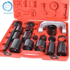Auto Repair Service Removal Ball Joint Press Tool Kit & Master Adapter Set 21Pcs