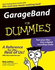 GarageBand For Dummies LeVitus, Bob paperback Very Good