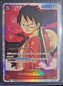 Super Pre Release Luffy Leader | eBay