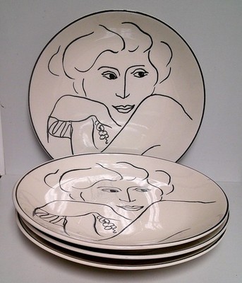 Sango FRANCESCA Dinner Plates SOLD IN SETS OF FOUR More Items Here