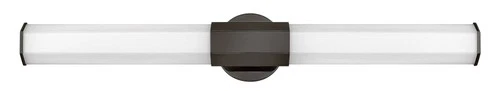 Hinkley Facet 32" Wide Black Oxide LED Bath Light - Picture 2 of 10