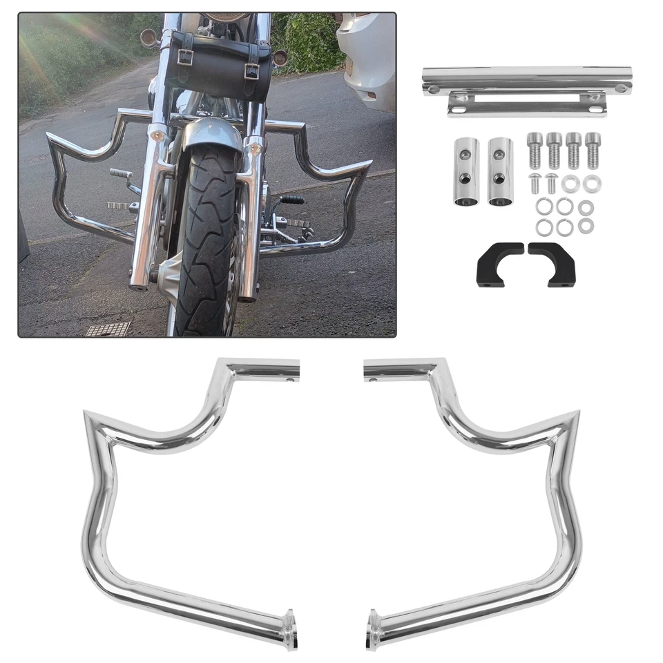 Защита двигателя от аварии на шоссе 1,5 для Honda Fury VT1300CX 2010-2023 - Изображение 3 из 4