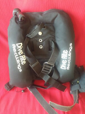 Gilet Stabilisateur Dive Rite – Rec Wings + Transpac + Transplate – Noir